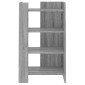 vidaXL Ραφιέρα Γκρι Sonoma 45x35x75 εκ. από Επεξεργασμένο Ξύλο