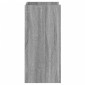 vidaXL Ραφιέρα Γκρι Sonoma 45x35x75 εκ. από Επεξεργασμένο Ξύλο
