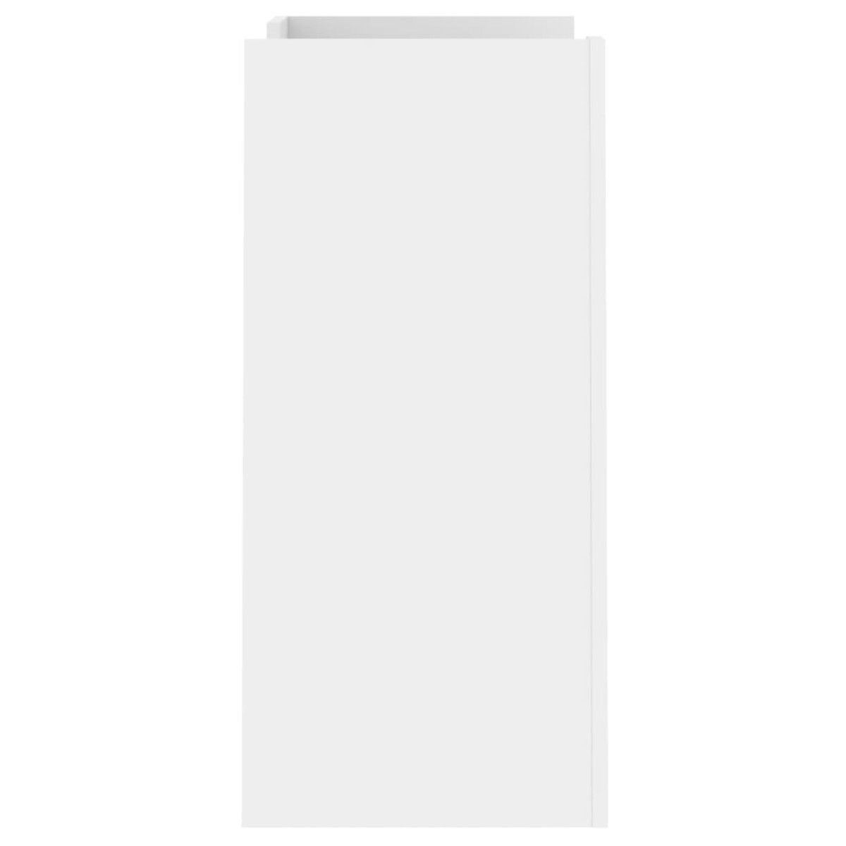 vidaXL Ραφιέρα Λευκή 73,5x35x75 εκ. από Επεξεργασμένο Ξύλο