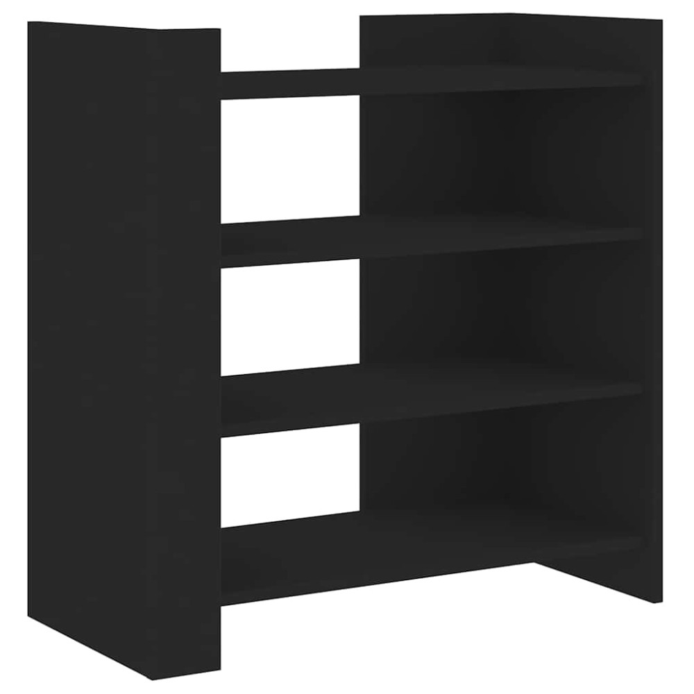 vidaXL Ντουλάπι Μαύρο 73,5x35x75 εκ. από Επεξεργασμένο Ξύλο