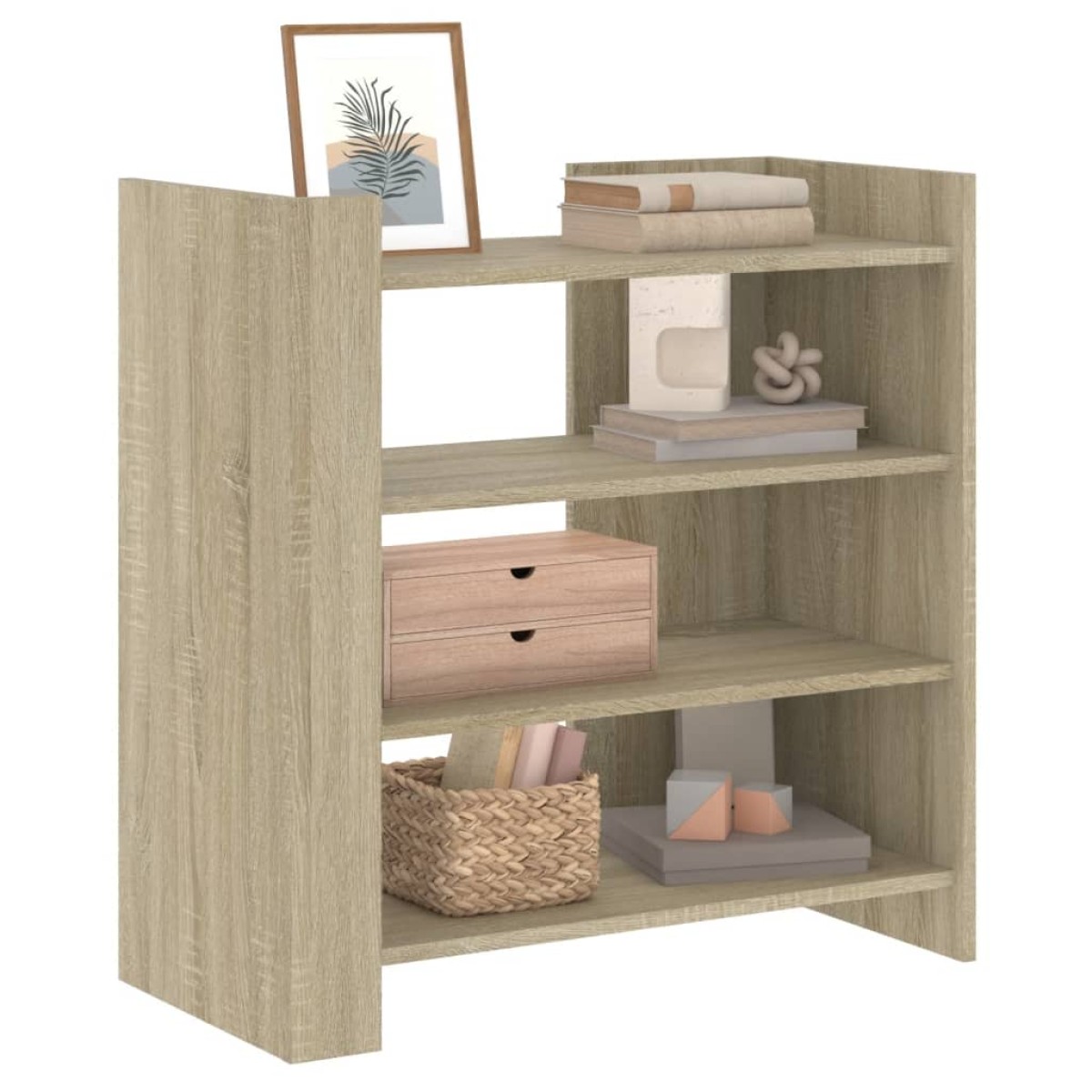 vidaXL Ντουλάπι Sonoma Δρυς 73,5x35x75 εκ. από Επεξεργασμένο Ξύλο