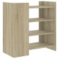 vidaXL Ντουλάπι Sonoma Δρυς 73,5x35x75 εκ. από Επεξεργασμένο Ξύλο