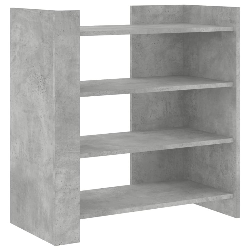 vidaXL Ντουλάπι Γκρι Σκυροδέματος 73,5x35x75 εκ. Επεξεργασμένο Ξύλο