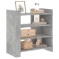 vidaXL Ντουλάπι Γκρι Σκυροδέματος 73,5x35x75 εκ. Επεξεργασμένο Ξύλο