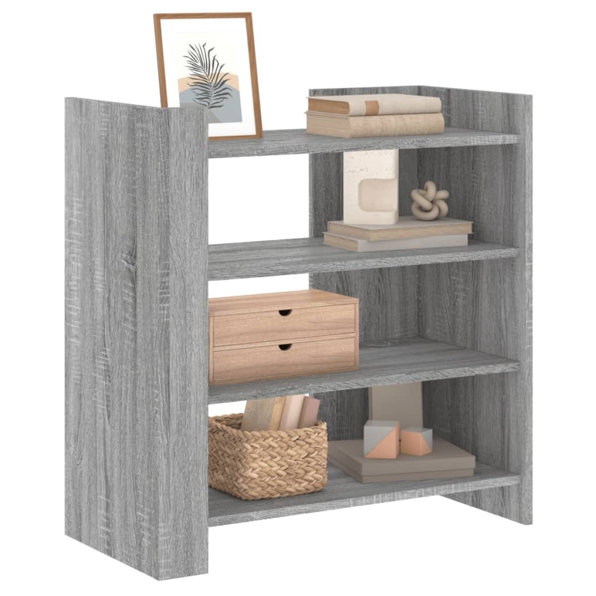 vidaXL Ντουλάπι Γκρι Sonoma 73,5x35x75 εκ. από Επεξεργασμένο Ξύλο
