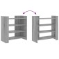 vidaXL Ντουλάπι Γκρι Sonoma 73,5x35x75 εκ. από Επεξεργασμένο Ξύλο