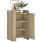 vidaXL Συρταριέρα Sonoma Δρυς 45x35x75 εκ. από Επεξεργασμένο Ξύλο