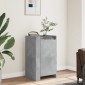vidaXL Συρταριέρα Γκρι Σκυροδ. 45x35x75 εκ. από Επεξεργασμένο Ξύλο
