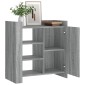 vidaXL Ντουλάπι Γκρι Sonoma 73,5x35x75 εκ. από Επεξεργασμένο Ξύλο