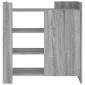 vidaXL Ντουλάπι Γκρι Sonoma 73,5x35x75 εκ. από Επεξεργασμένο Ξύλο
