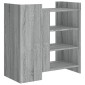 vidaXL Ντουλάπι Γκρι Sonoma 73,5x35x75 εκ. από Επεξεργασμένο Ξύλο