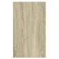 vidaXL Ντουλάπι Τοίχου Sonoma Δρυς 75x35x60 εκ. Επεξεργασμένο Ξύλο
