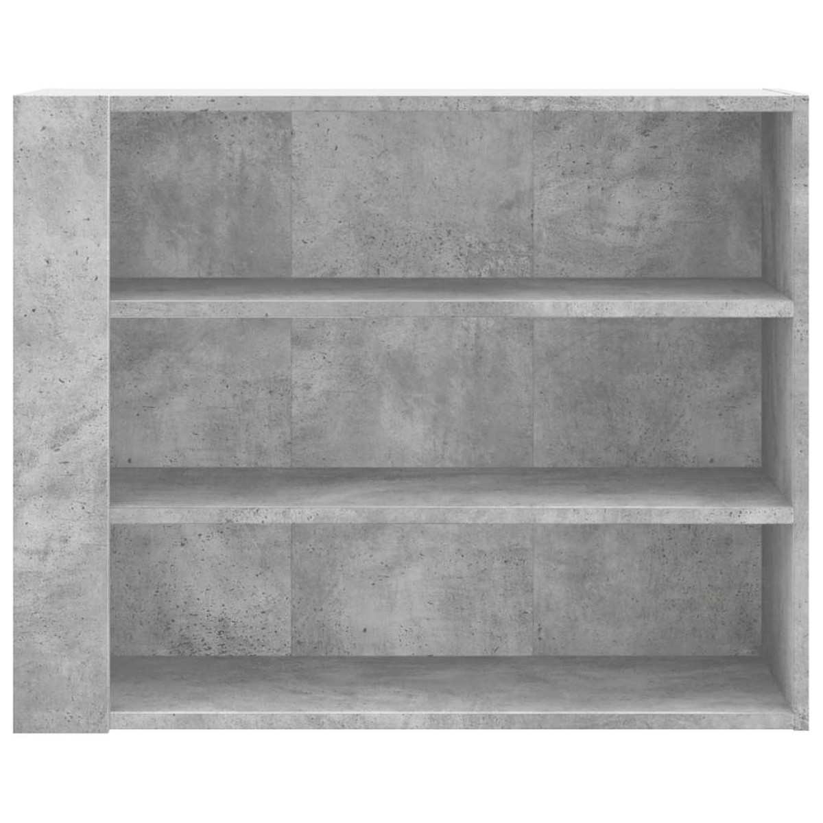 vidaXL Ντουλάπι Τοίχου Γκρι Σκυρ. 75x35x60 εκ. Επεξεργασμένο Ξύλο