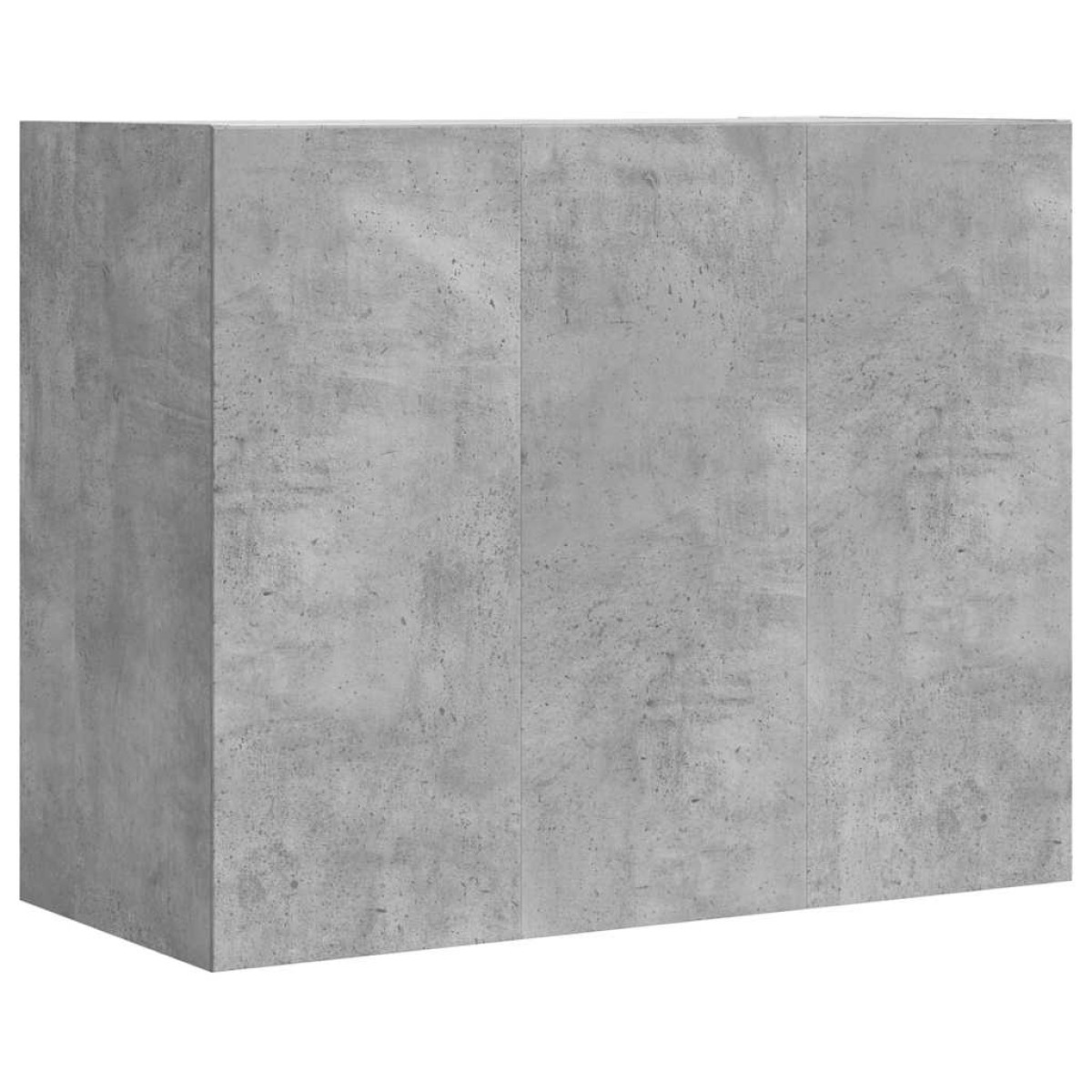 vidaXL Ντουλάπι Τοίχου Γκρι Σκυρ. 75x35x60 εκ. Επεξεργασμένο Ξύλο