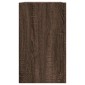 vidaXL Ντουλάπι Τοίχου Καφέ Δρυς 75x35x60 εκ. Επεξεργασμένο Ξύλο