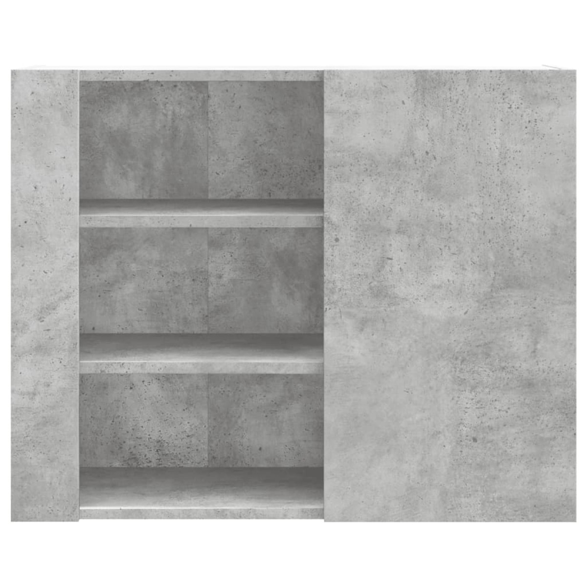 vidaXL Ντουλάπι Τοίχου Γκρι Σκυρ. 75x35x60 εκ. Επεξεργασμένο Ξύλο