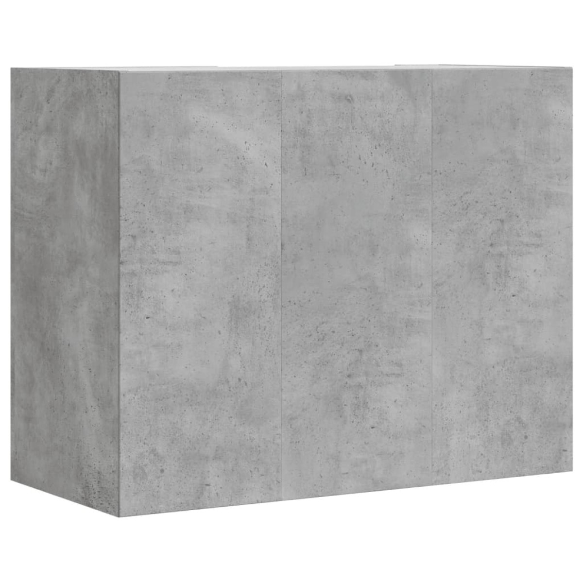 vidaXL Ντουλάπι Τοίχου Γκρι Σκυρ. 75x35x60 εκ. Επεξεργασμένο Ξύλο