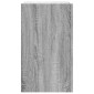 vidaXL Ντουλάπι Τοίχου Γκρι Sonoma 75x35x60 εκ. από Επεξεργασμένο Ξύλο