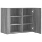 vidaXL Ντουλάπι Τοίχου Γκρι Sonoma 75x35x60 εκ. από Επεξεργασμένο Ξύλο