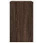 vidaXL Ντουλάπι Τοίχου Καφέ Δρυς 75x35x60 εκ. Επεξεργασμένο Ξύλο