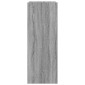 vidaXL Παπουτσοθήκη Γκρι Sonoma 74,5x37,5x100 εκ. Επεξεργασμένο Ξύλο