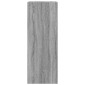vidaXL Παπουτσοθήκη Γκρι Sonoma 52x37,5x100 εκ. από Επεξεργ. Ξύλο