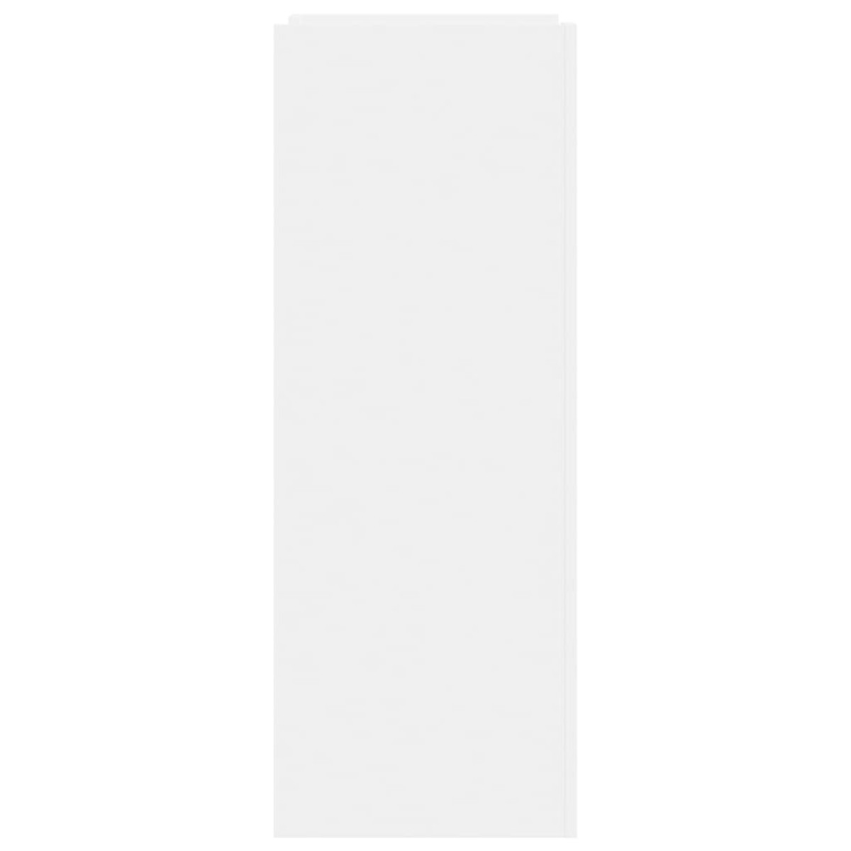 vidaXL Παπουτσοθήκη Λευκή 52x37,5x100 εκ. από Επεξεργασμένο Ξύλο