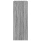 vidaXL Παπουτσοθήκη Γκρι Sonoma 52x37,5x100 εκ. από Επεξεργ. Ξύλο
