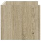vidaXL Ράφι Τοίχου Sonoma Δρυς 70,5x35x30,5 εκ. από Επεξεργασμένο Ξύλο