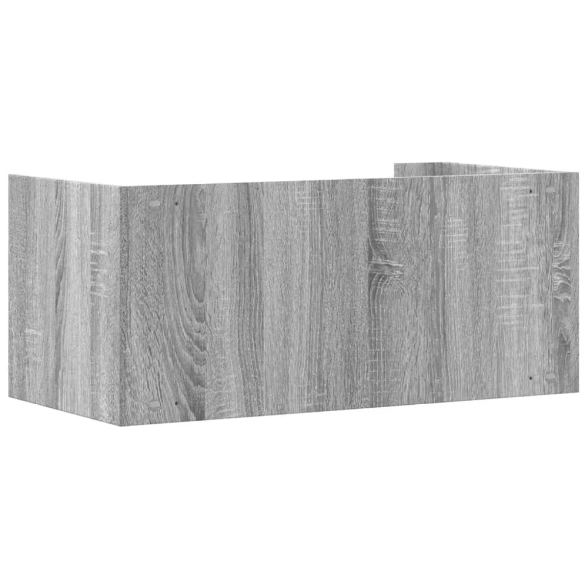 vidaXL Ραφιέρα Τοίχου Γκρι Sonoma 70,5x35x30,5 εκ. Επεξεργασμένο Ξύλο