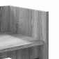 vidaXL Ραφιέρα Τοίχου Γκρι Sonoma 70,5x35x30,5 εκ. Επεξεργασμένο Ξύλο