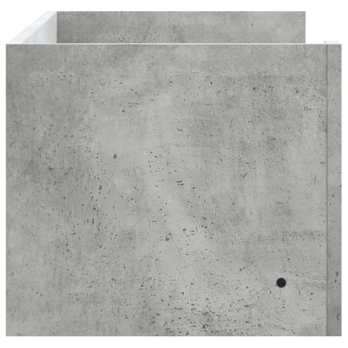 vidaXL Ραφιέρα Τοίχου Γκρι Σκυροδέματος 100x35x30,5εκ. από Επεξ. Ξύλο