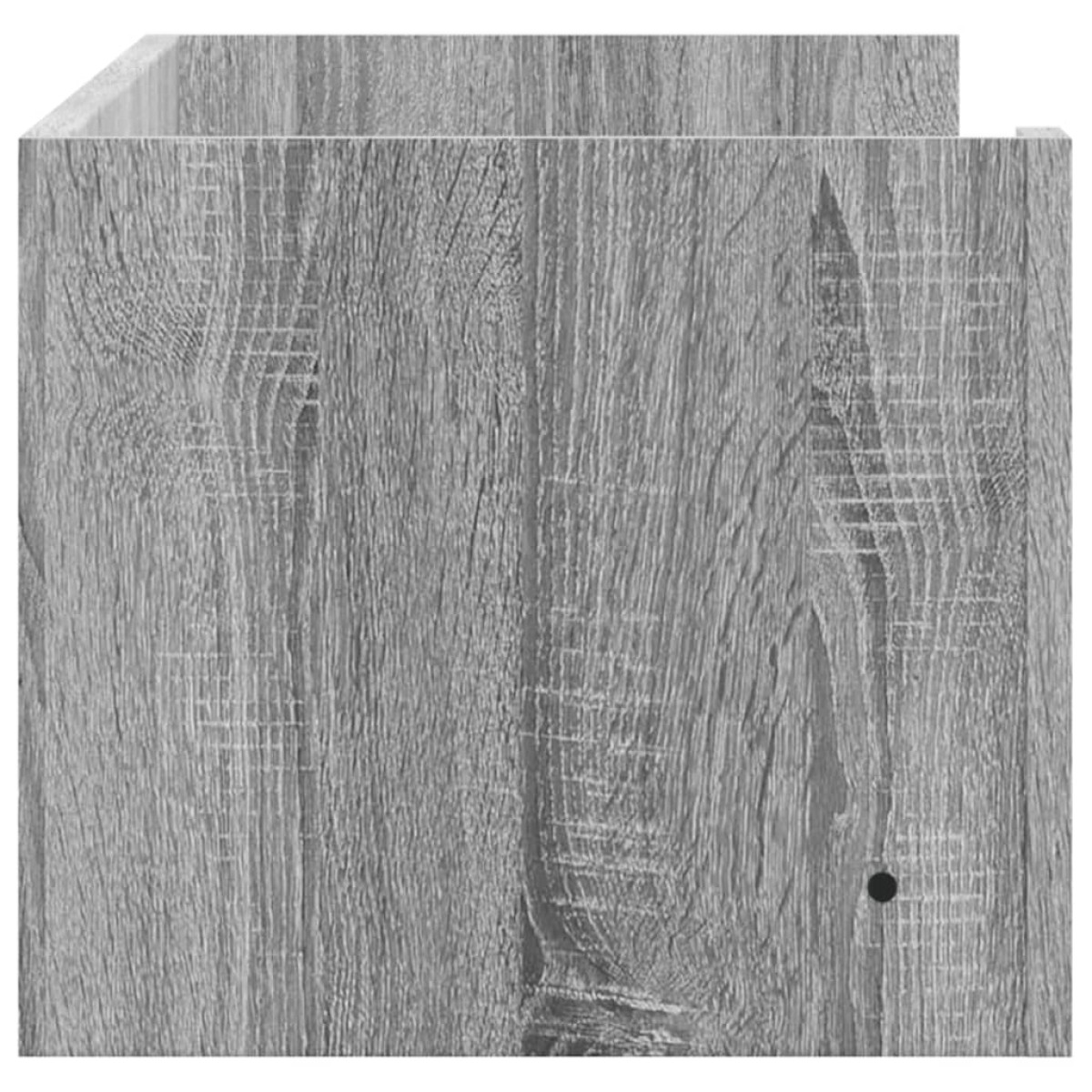vidaXL Ραφιέρα Τοίχου Γκρι Sonoma 100x35x30,5 εκ. Επεξεργασμένο Ξύλο