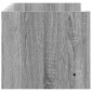 vidaXL Ραφιέρα Τοίχου Γκρι Sonoma 100x35x30,5 εκ. Επεξεργασμένο Ξύλο