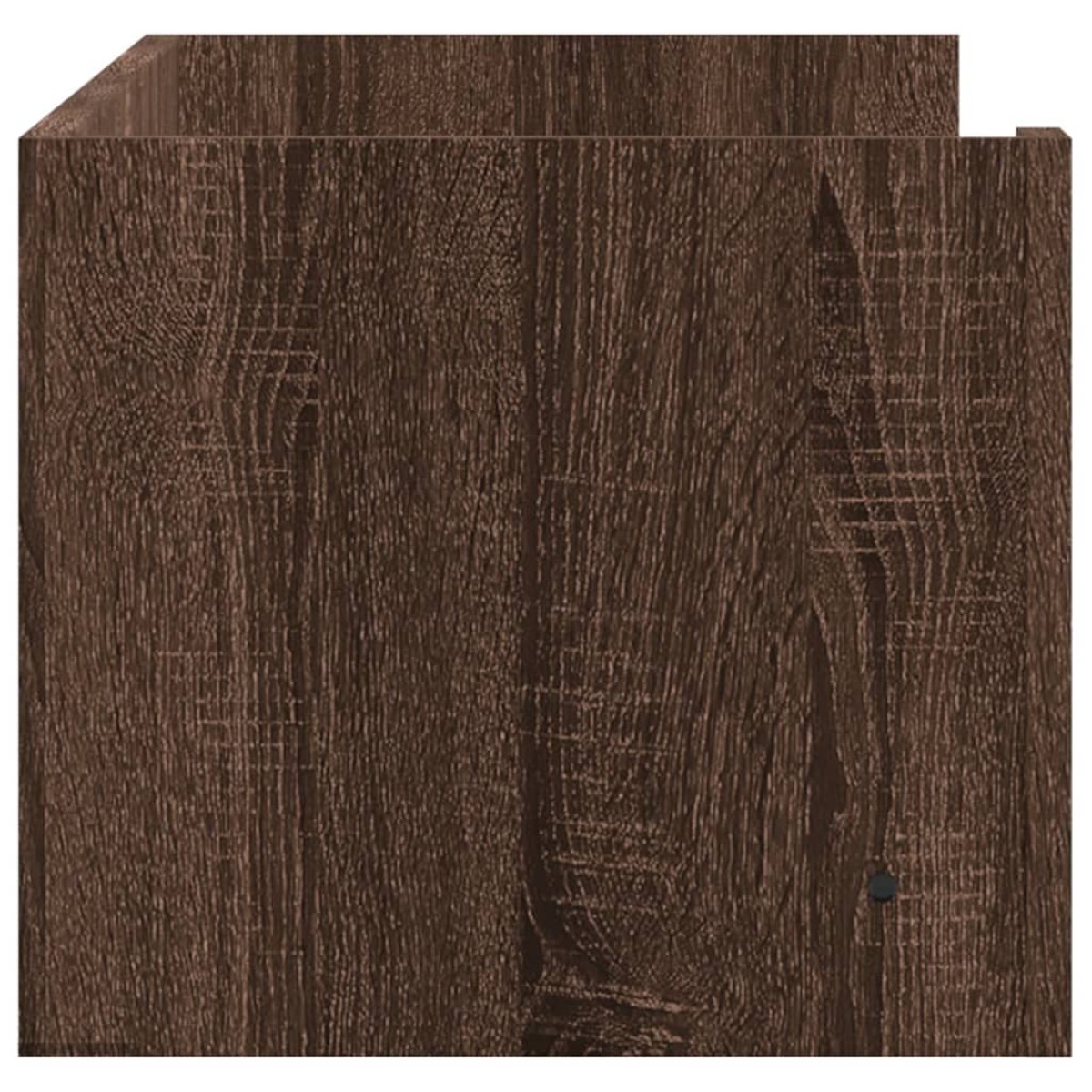 vidaXL Ραφιέρα Τοίχου Καφέ Δρυς 100x35x30,5 εκ. Επεξεργασμένο Ξύλο