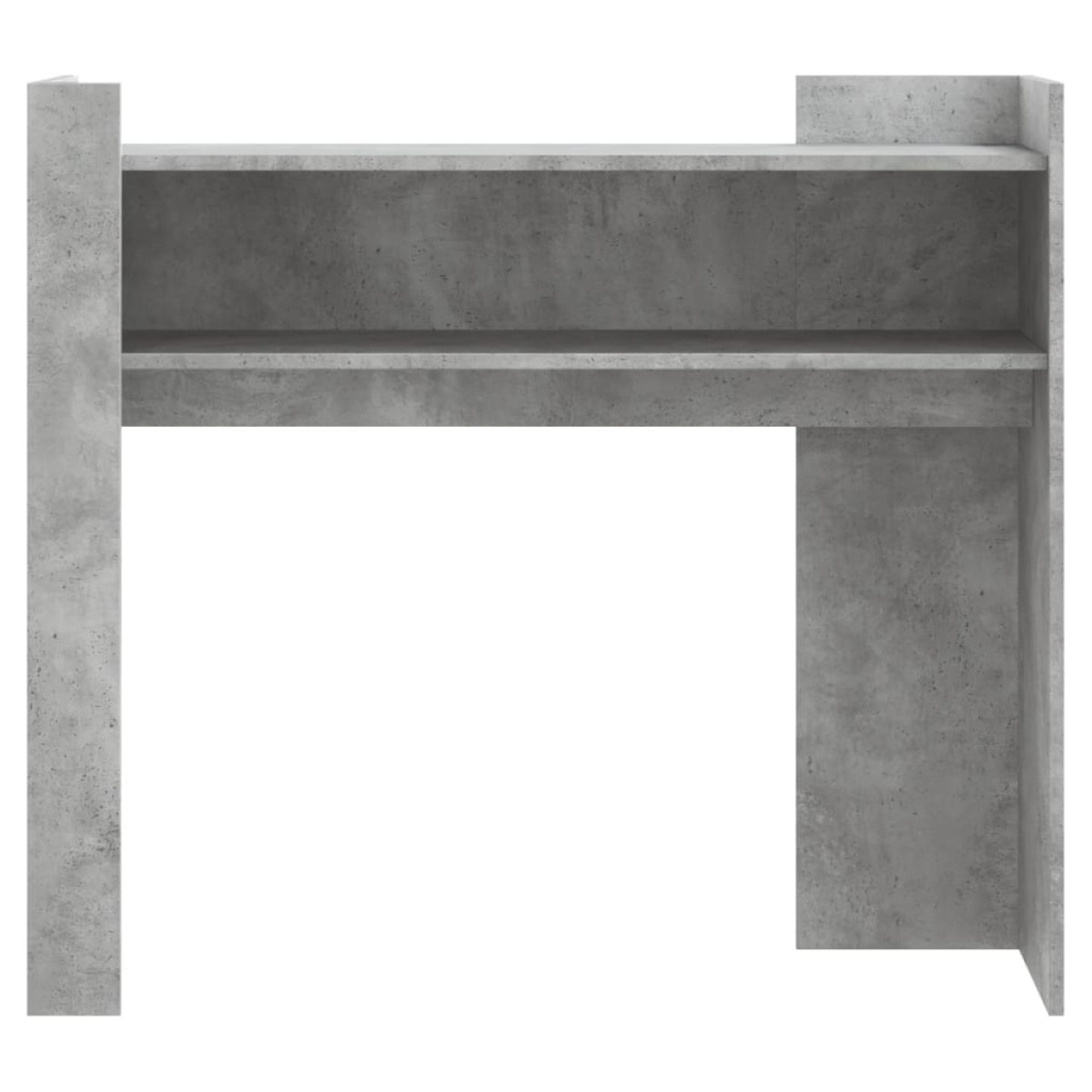 vidaXL Τραπεζάκι Κονσόλα Γκρι Σκυρ. 100x35x90 εκ. από Επεξ. Ξύλο