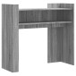vidaXL Τραπέζι Κονσόλα Γκρι Sonoma 100x35x90 εκ. Επεξεργασμένο Ξύλο