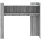 vidaXL Τραπέζι Κονσόλα Γκρι Sonoma 100x35x90 εκ. Επεξεργασμένο Ξύλο