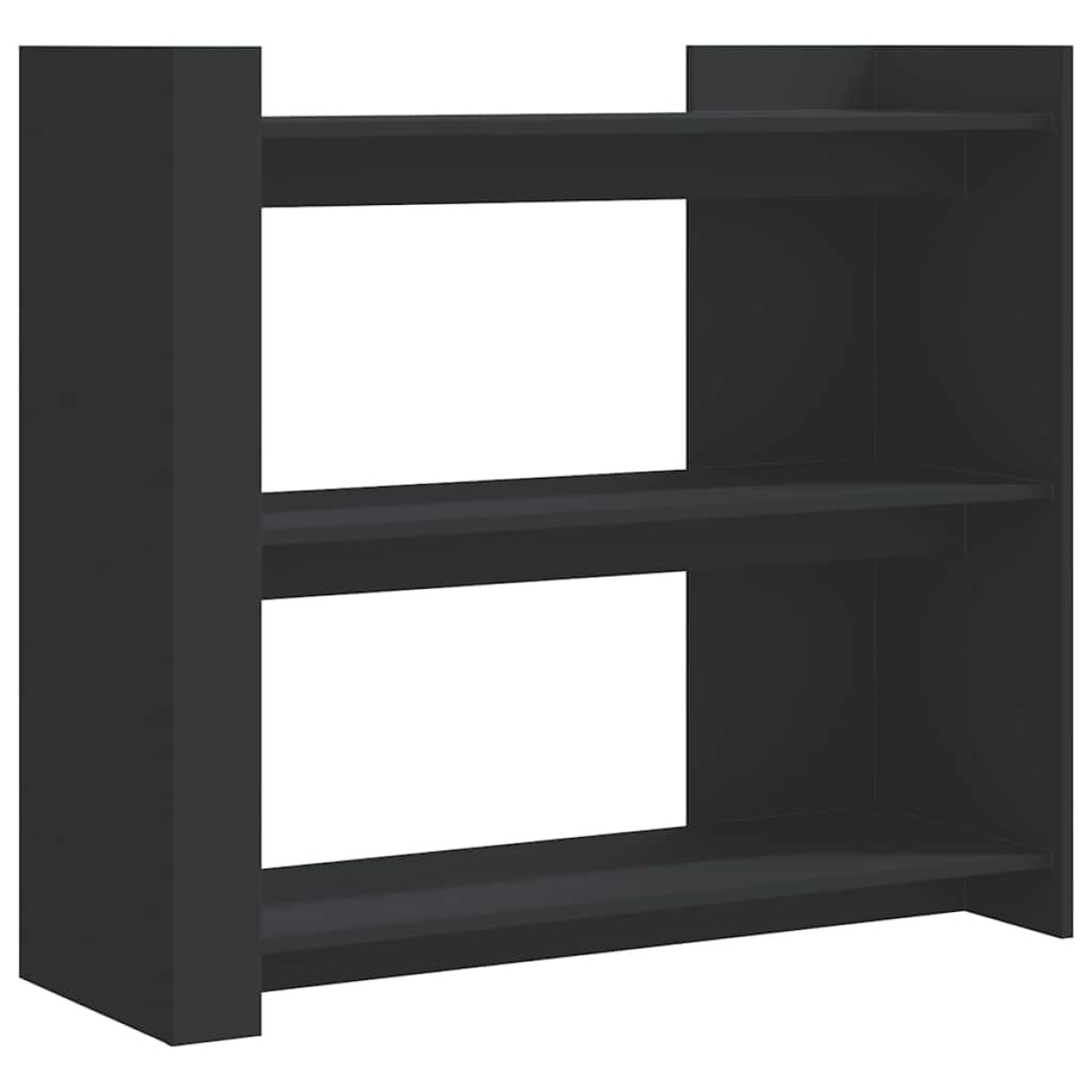 vidaXL Τραπέζι Κονσόλα Μαύρο 100 x 35 x 90 εκ. από Επεξεργ. Ξύλο