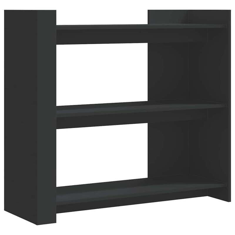vidaXL Τραπέζι Κονσόλα Μαύρο 100 x 35 x 90 εκ. από Επεξεργ. Ξύλο