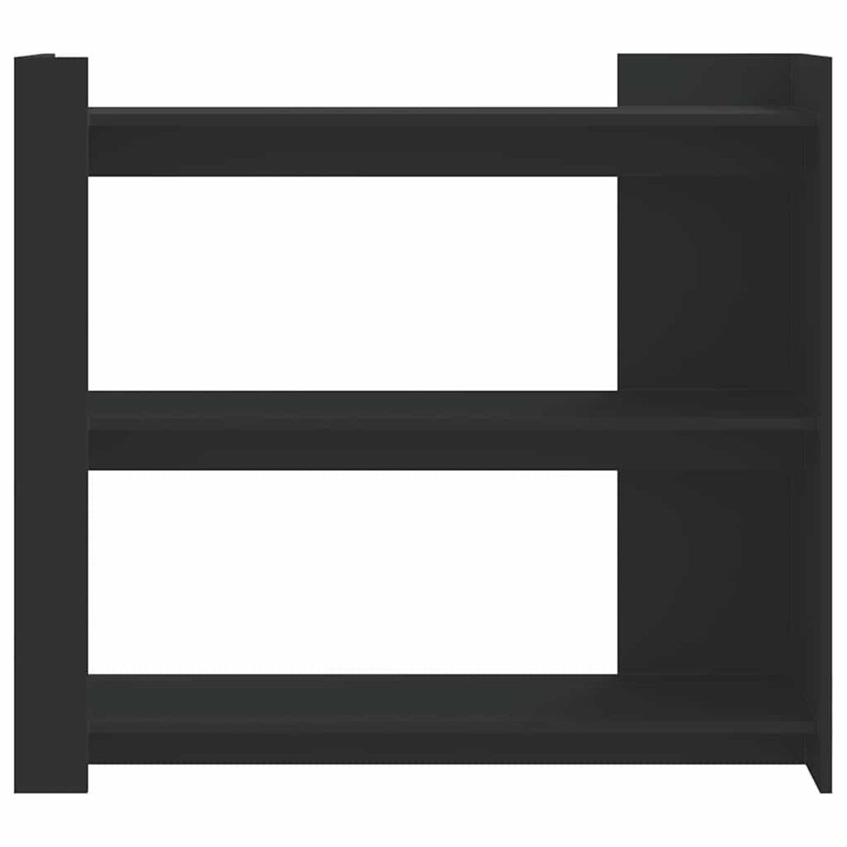 vidaXL Τραπέζι Κονσόλα Μαύρο 100 x 35 x 90 εκ. από Επεξεργ. Ξύλο