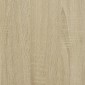 vidaXL Τραπέζι Κονσόλα Sonoma Δρυς 100x35x90 εκ. Επεξεργασμένο Ξύλο