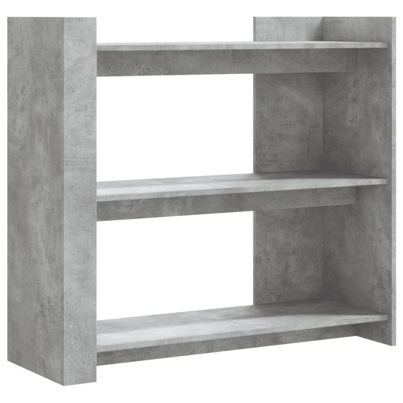 vidaXL Τραπεζάκι Κονσόλα Γκρι Σκυρ. 100x35x90 εκ. από Επεξ. Ξύλο