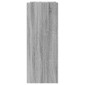 vidaXL Τραπέζι Κονσόλα Γκρι Sonoma 100x35x90 εκ. Επεξεργασμένο Ξύλο