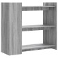 vidaXL Τραπέζι Κονσόλα Γκρι Sonoma 100x35x90 εκ. Επεξεργασμένο Ξύλο