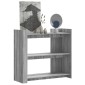 vidaXL Τραπέζι Κονσόλα Γκρι Sonoma 100x35x90 εκ. Επεξεργασμένο Ξύλο