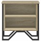 vidaXL Κομοδίνο Χρώμα 2 τεμ. Sonoma Δρυς 40x30x40 εκ. από Επεξ. Ξύλο