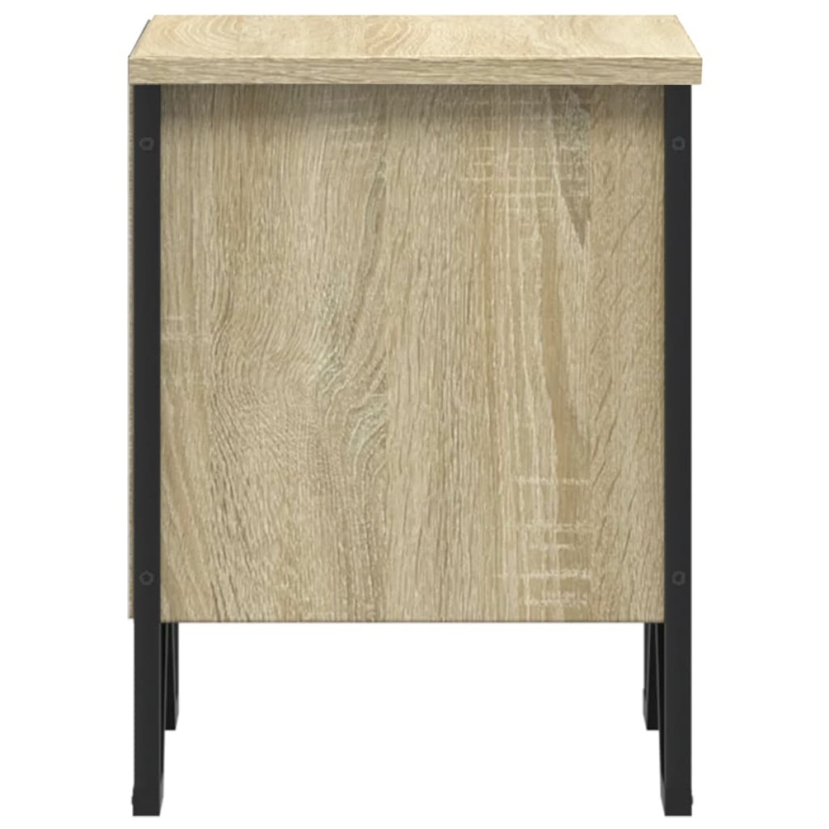 vidaXL Κομοδίνο Χρώμα 2 τεμ. Sonoma Δρυς 40x30x40 εκ. από Επεξ. Ξύλο