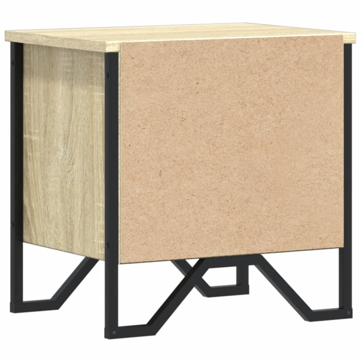 vidaXL Κομοδίνο Χρώμα 2 τεμ. Sonoma Δρυς 40x30x40 εκ. από Επεξ. Ξύλο