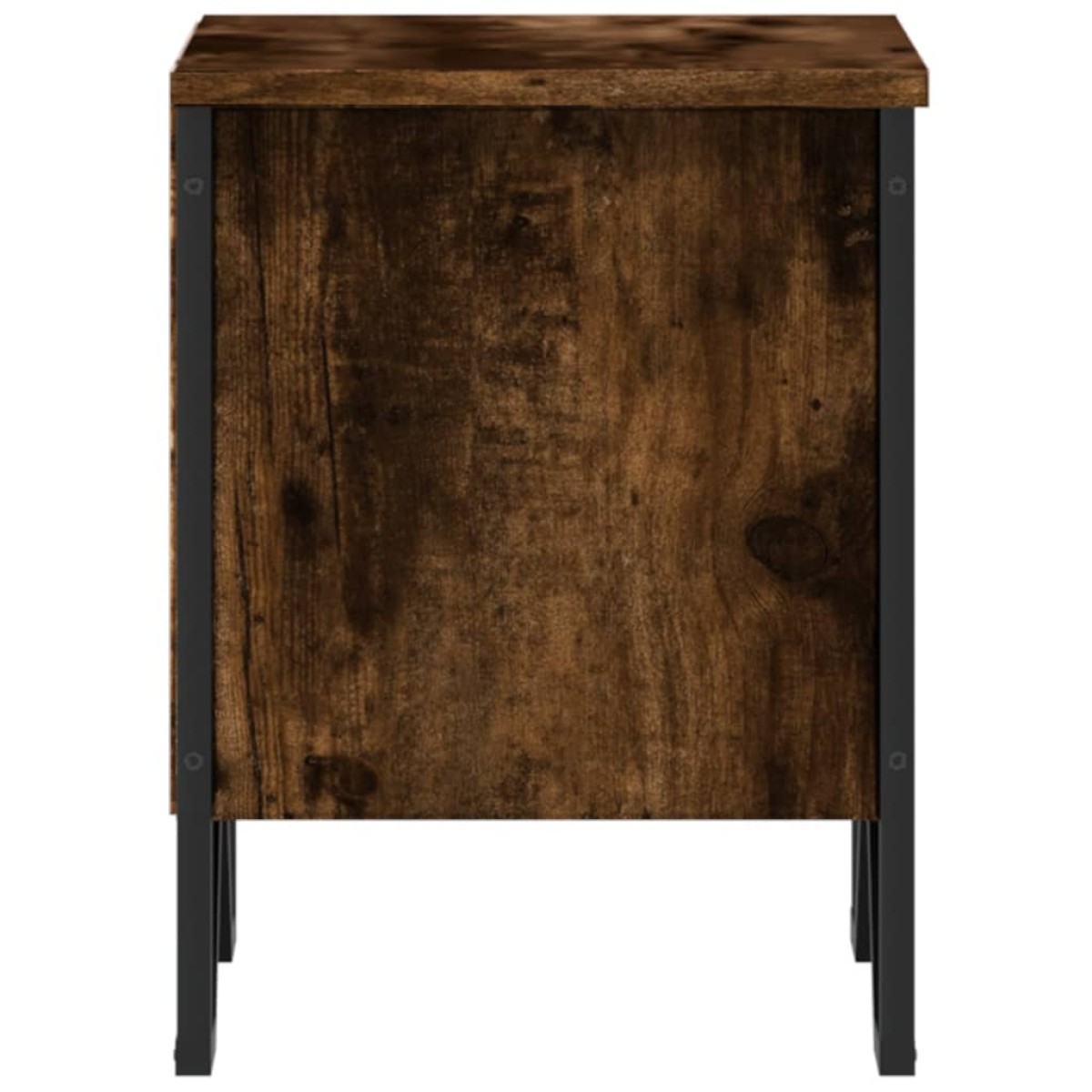 vidaXL Κομοδίνο Καπνιστή Δρυς 2 τεμ. 40x30x40 εκ. Επεξεργασμένο Ξύλο